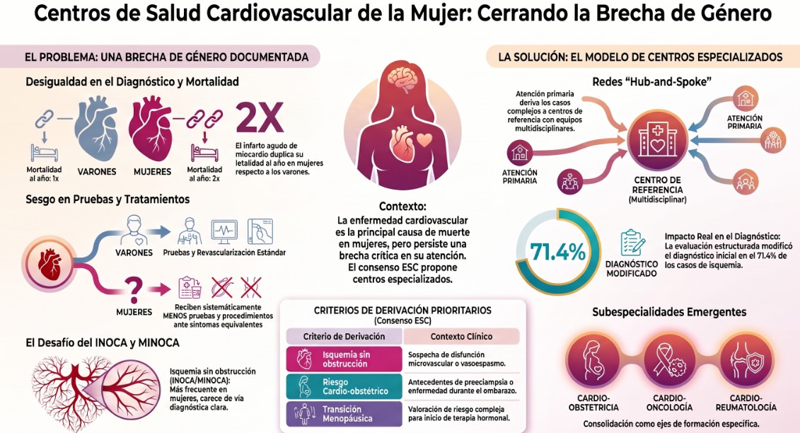 Centros de Salud Cardiovascular Femenina